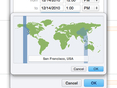 Me.com time zone map